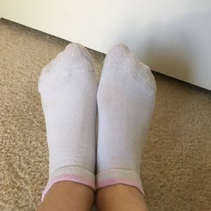 Used white socks